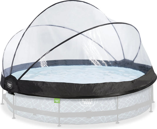 EXIT Pool Überdachung ECO 366cm, Pool Dome, Universal - Pool-Zubehör- Wetterfest