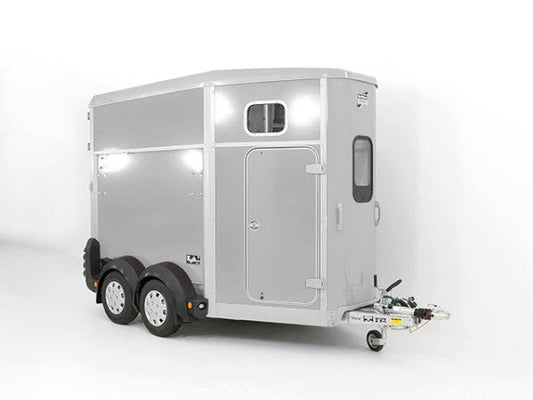 Ifor Williams Pferdeanhänger HB506|Sattelkammer|Anthrazit