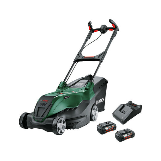 Bosch Akku-Rasenmäher AdvancedRotak 36V-40-650, 2x Akku 36V 4,0Ah und Ladegerät