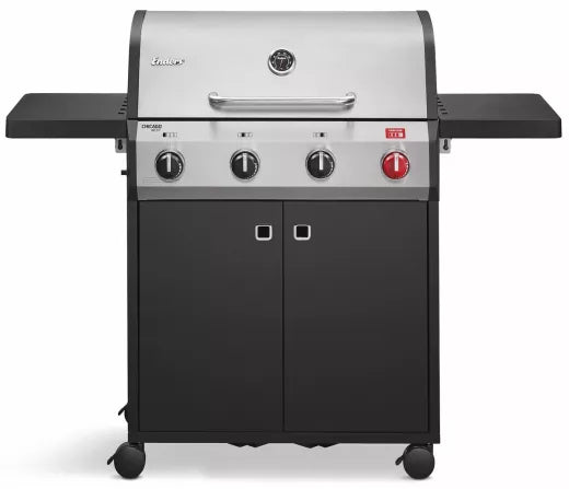 Enders Gasgrill Chicago Next 4 R Turbo SWITCH GRID -  Abklappbare Seitenablagen