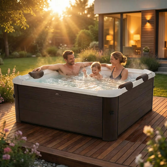 Whirlpool Frame Tribeca F-TR062W  6 Personen - 160x160x65cm